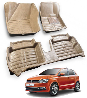 Cardon Plastic 5D Mat For  Volkswagen Polo(Beige)