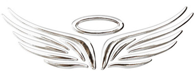 

Aura Decorative Sticker for Hood, Bumper(Silver)