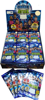 

TOPPS CRICKET ATTAX 2017/18 FLOWPACK 120 PACKET(Blue)