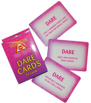 

Funcart Hen Party Dare Cards (24 cards)(Multicolor)
