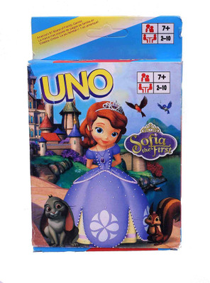 

Funcart Sofia Uno playing cards for kids(Multicolor)