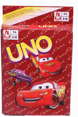 

Funcart Cars playing cards uno(Multicolor)