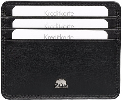 

BROWN BEAR 6 Card Holder(Set of 1, Black)