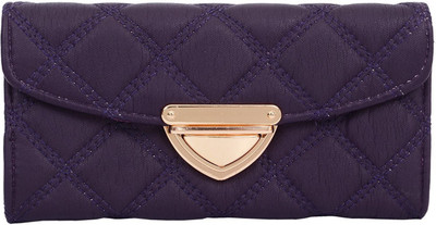 

Bagaholics Casual Purple, Gold Clutch, Gold;purple