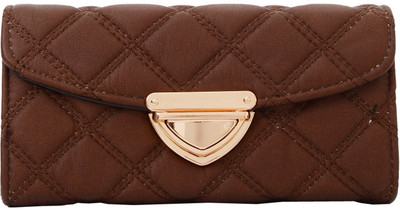

Bagaholics Casual Brown, Gold Clutch