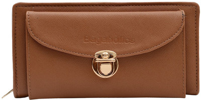 

Bagaholics Casual Brown, Gold Clutch