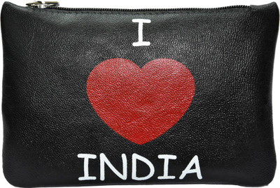 

Global Impex Casual Black Clutch