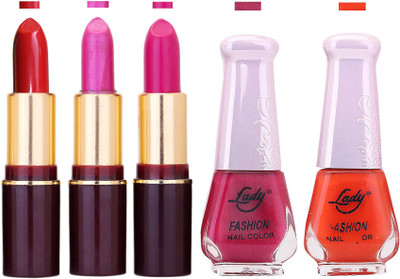 

Lady Fashion Bridal Make Up Combo 2102101729(Set of 5)