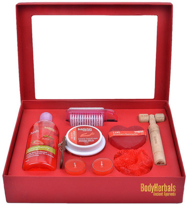 

BodyHerbals Strawberry Essentials Set(Set of 8)