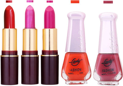 

Lady Fashion Bridal Make Up Combo 2102101736(Set of 5)