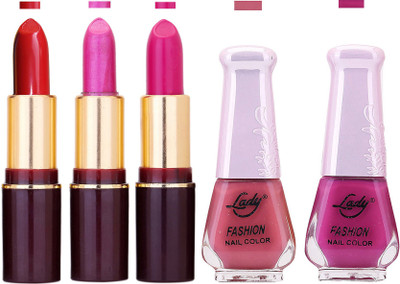 

Lady Fashion Bridal Make Up Combo 2102101762(Set of 5)