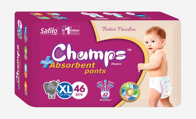 

Champs Champs High Absorbent Pants - XL(46 Pieces)