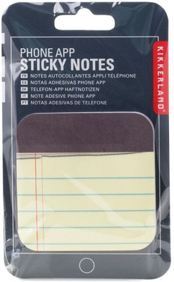 

Kikkerland Mini Memo Pad(Phone App, Multicolor)
