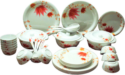 

Everyday Melamine Pack of 34 Dinner Set(Melamine)