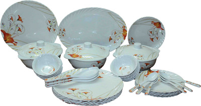 

Tajware Everyday Pack of 40 Dinner Set(Melamine)