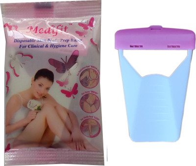 

Medifit Pink razor for women Disposable Razor(Pack of 20)