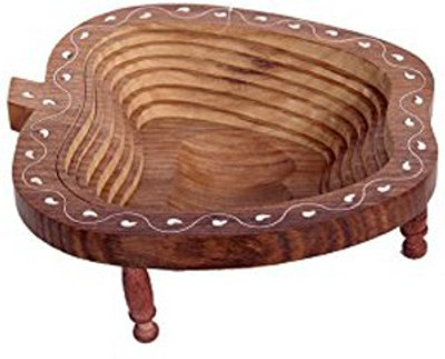 

craftspoint Wood Fruit & Vegetable Basket(Brown)