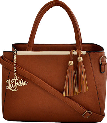 

LaFille Hand-held Bag(Brown)