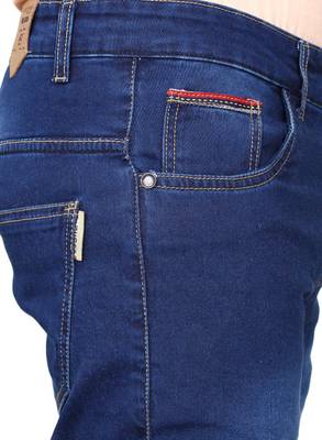mscorp Slim Men's Blue Jeans