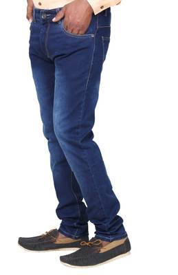 mscorp Slim Men's Blue Jeans