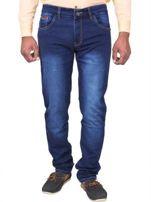 mscorp Slim Men's Blue Jeans