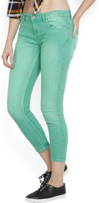 Jealous Skinny Women's Green Jeans