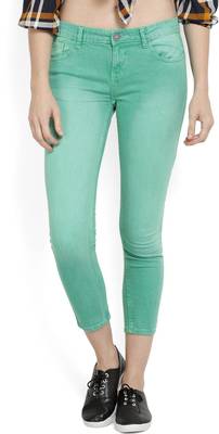 Jealous Skinny Women's Green Jeans