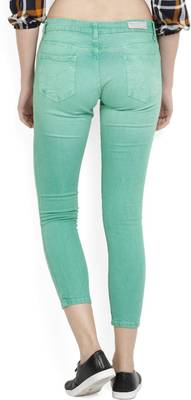 Jealous Skinny Women's Green Jeans
