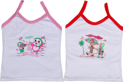 

IndiWeaves Camisole Bodysuit Slip For Girls(White, Pack of 2