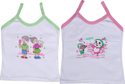 

IndiWeaves Camisole Bodysuit Slip For Girls(White, Pack of 2