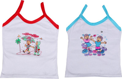 

IndiWeaves Camisole Bodysuit Slip For Girls(White, Pack of 2