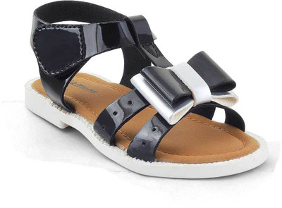 

Kittens Girls Buckle Flats(Black