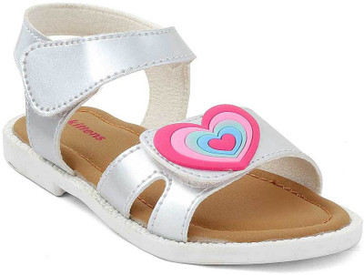 

Kittens Girls Buckle Flats(Silver