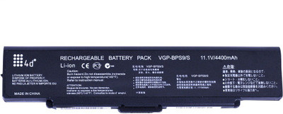 

4d VGP-BPS9A VGP-BPS10 PCG-6S4M VGP-BPS9 BLACK 6 Cell Laptop Battery