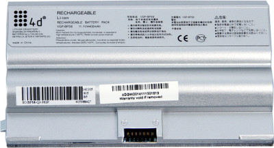 

4d VGP-BPS8 VGP-BPL8 VGP-BPL8A VGP-BPS8 VGP-BPS8A 6 Cell Laptop Battery