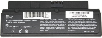 

4d COMPAQ Presario B1200 2210b 447649-251 447649-321 454001-001 HSTNN-DB53 HSTNN-OB53 4 Cell Laptop Battery