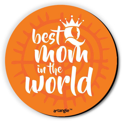 Seven Rays Best Mom In The World Fridge Magnet Pack of 1
