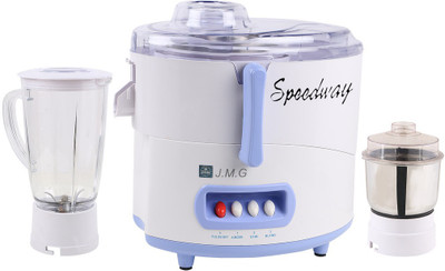 

speedway Speedway JMG 450 W Juicer Mixer Grinder(White, 2 Jars)
