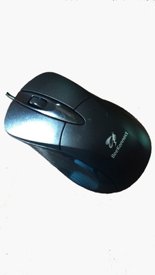 

Beekonnect Azura Wired Optical Mouse(USB, Black)