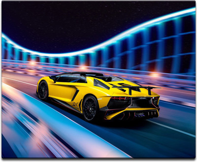 

Maison N Mode Yelo Race Car Printed Mouse Pad Mousepad(Multicolour)