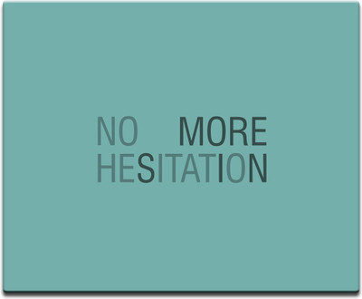 

Maison N Mode No Mor Hesitation Printed Mouse Pad Mousepad(Multicolour)