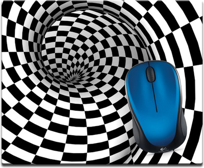 

Maison N Mode 3D Round Printed Mouse Pad Mousepad(Multicolour)