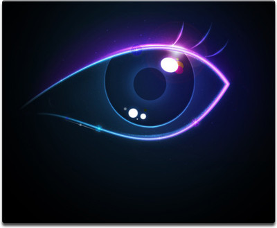 

Maison N Mode Eye Printed Mouse Pad Mousepad(Multicolor)