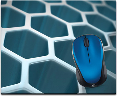 

Maison N Mode Blue 3D Printed Mouse Pad Mousepad(Multicolour)