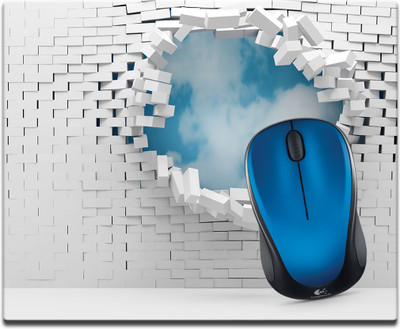 

Maison N Mode Break Wall Sky Printed Mouse Pad Mousepad(Multicolour)