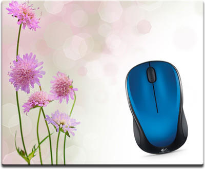 

Maison N Mode Flower Printed Mouse Pad Mousepad(Multicolour)