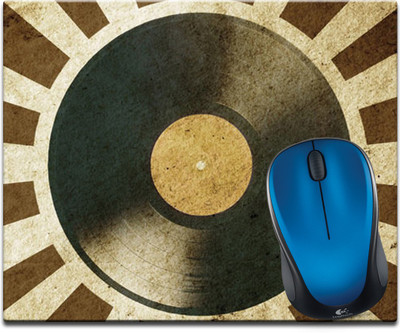 Maison N Mode Music CD Printed Mouse Pad Mousepad(Multicolour)
