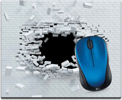 

Maison N Mode Break Wall Printed Mouse Pad Mousepad(Multicolour)