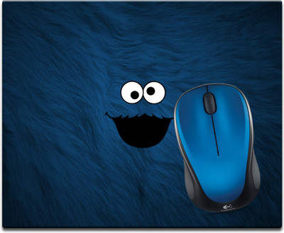 

Maison N Mode Blue Smile Printed Mouse Pad Mousepad(Multicolour)
