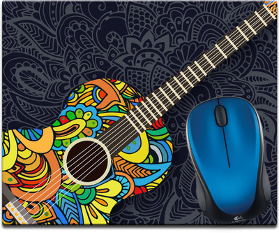 

Maison N Mode Graffati Guitar Printed Mouse Pad Mousepad(Multicolour)